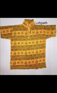 Mahakal print kurta